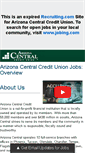 Mobile Screenshot of jobs.azcentralcu.org